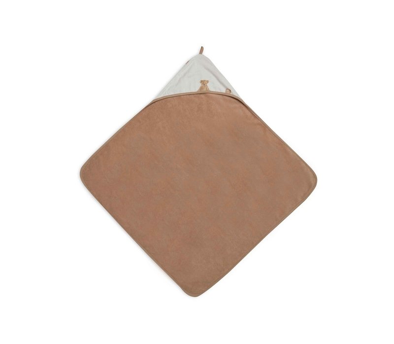 Jollein bath cape teddy bear