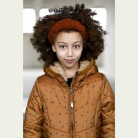 Moodstreet MT Girls Jacket AOP Toffee