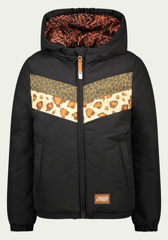Moodstreet MT Girls Jacket Colourblock Black