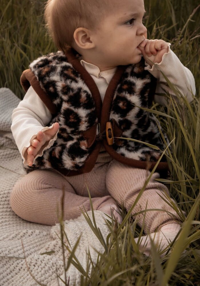 We Are Wovens Bodywarmer Panter