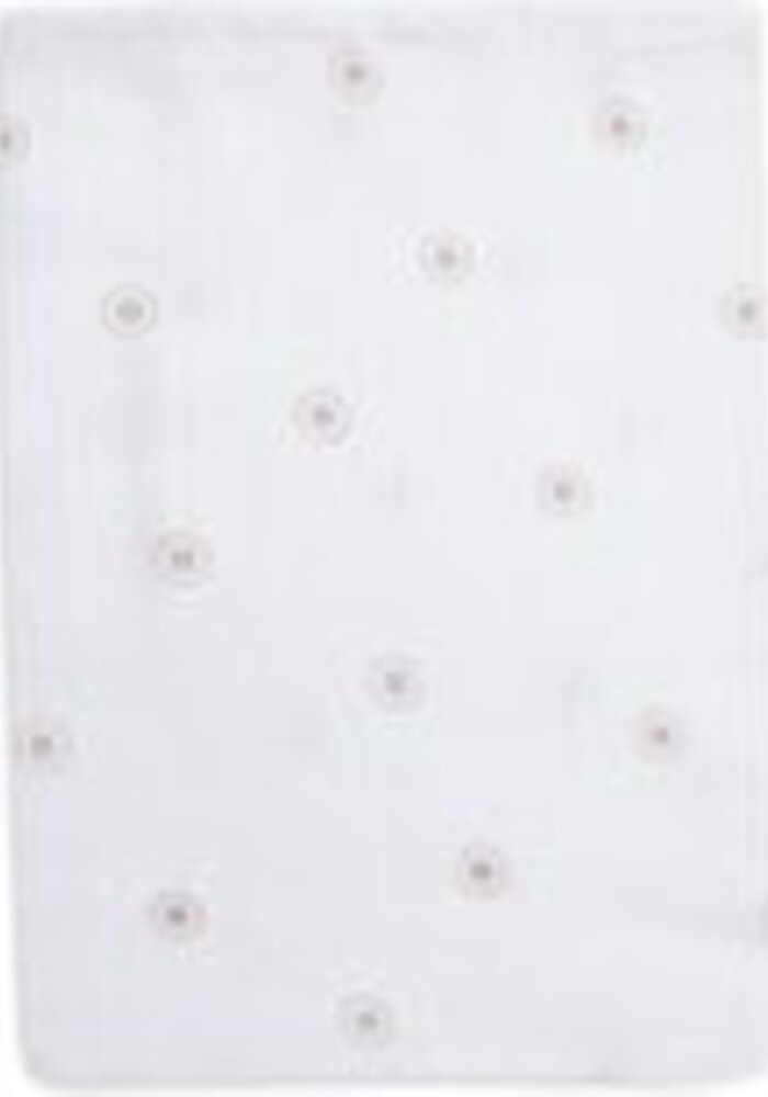 Jollein Washandje Hydrofiel (2 pack) Paisley & Halo Rosewood GOTS