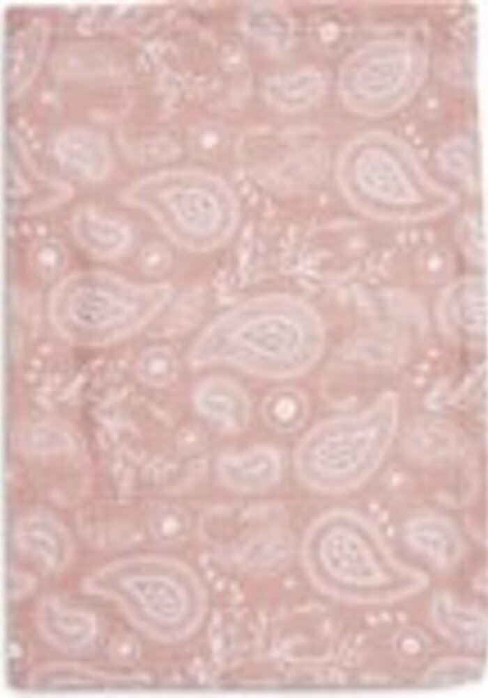 Jollein Washandje Hydrofiel (2 pack) Paisley & Halo Rosewood GOTS