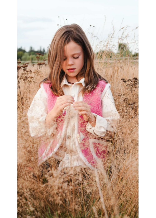 We Are Wovens We Are Wovens Bodywarmer Bubble Tea Pink