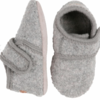 MP Denmark MP Denmark Wool slippers with velcro Light Grey Mel.