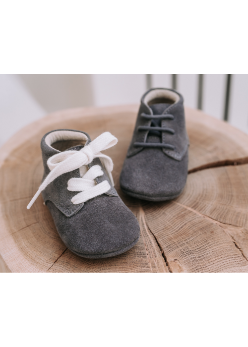 mavies MAVIES Classic Boots Grey Suede