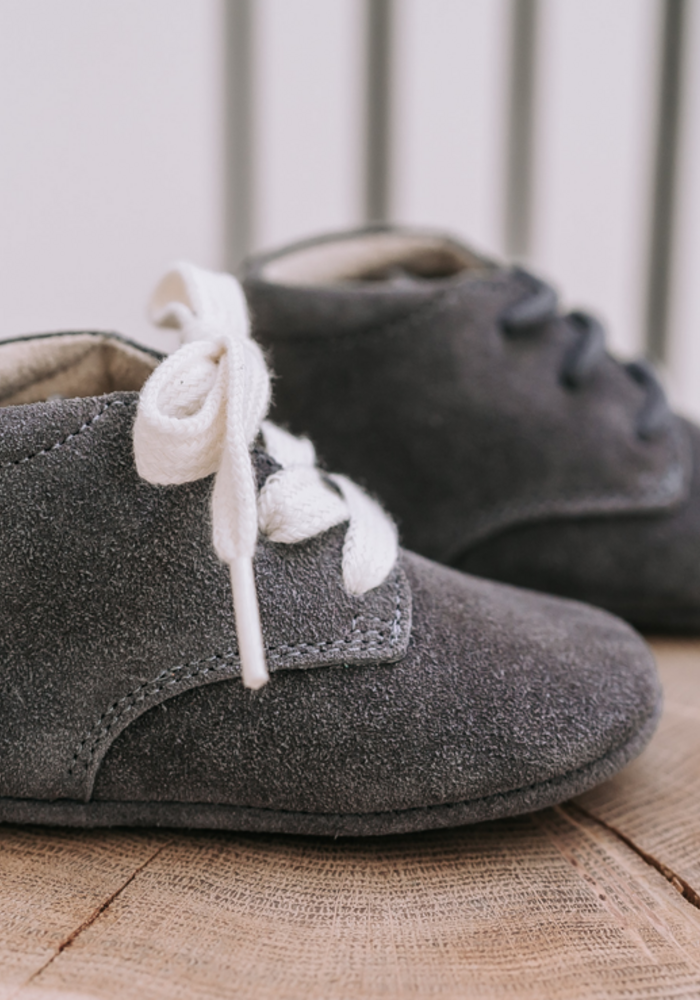 MAVIES Classic Boots Grey Suede