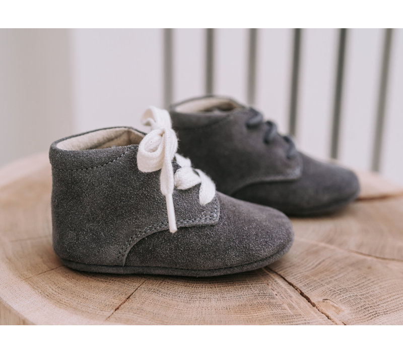 MAVIES Classic Boots Grey Suede