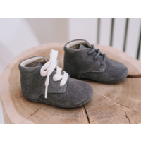 MAVIES Classic Boots Grey Suede