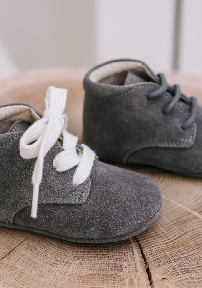 MAVIES Classic Boots Grey Suede