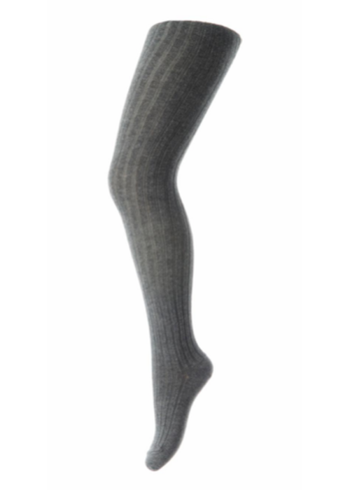 MP Denmark MP Denmark Cotton rib tights Dark Grey Melange