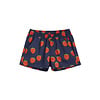 Mini Rodini Strawberries aop woven shorts Blue