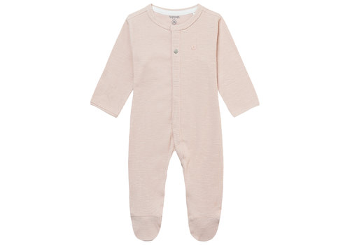 Noppies Noppies Unisex Playsuit Memphis long sleeve Rose Smoke