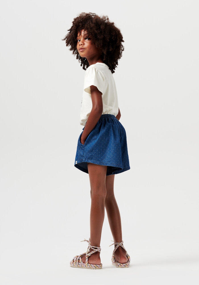 Noppies Girls Short Ponder Washed Blue