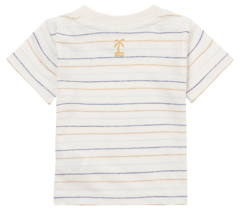 Noppies Boys Tee Merrick stripe Pristine