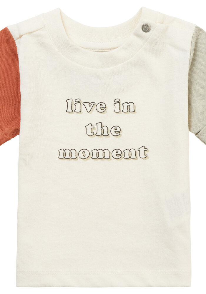 Noppies Boys Tee Maroa short sleeve Pristine