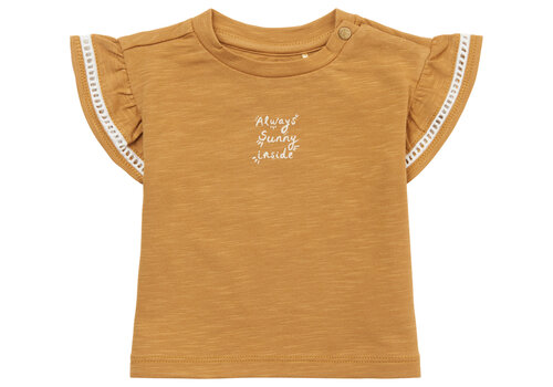 Noppies Noppies Girls Tee North Oaks short sleeve Chest Apple Cinnamon