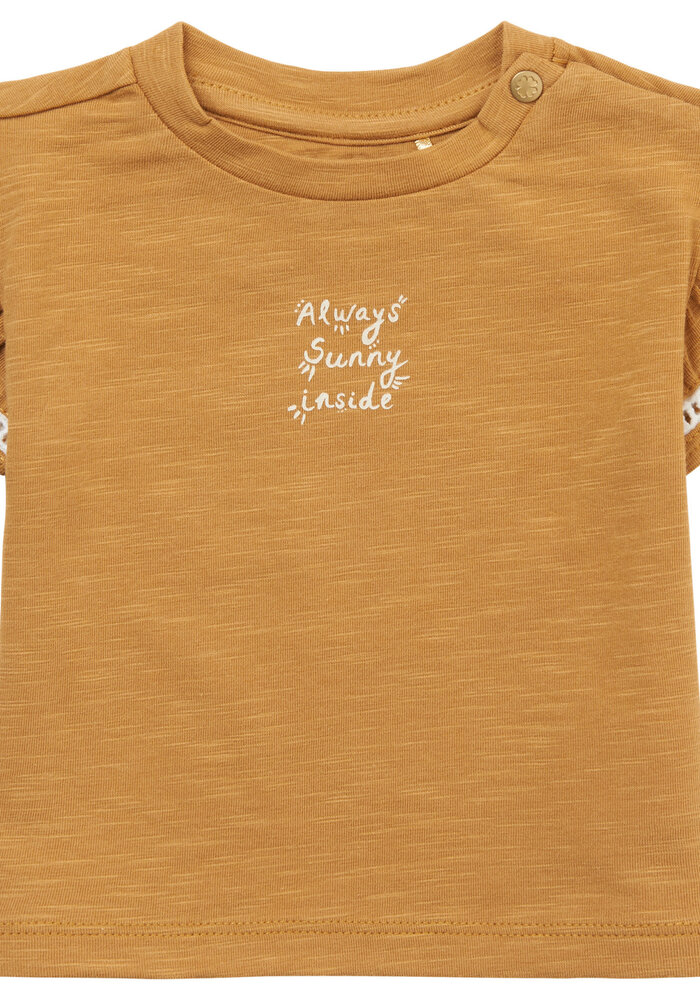 Noppies Girls Tee North Oaks short sleeve Chest Apple Cinnamon