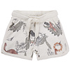 Noppies Noppies Boys Short Moville all over print RAS1202 Oatmeal
