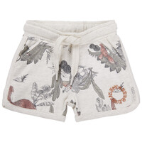Noppies Boys Short Moville all over print RAS1202 Oatmeal