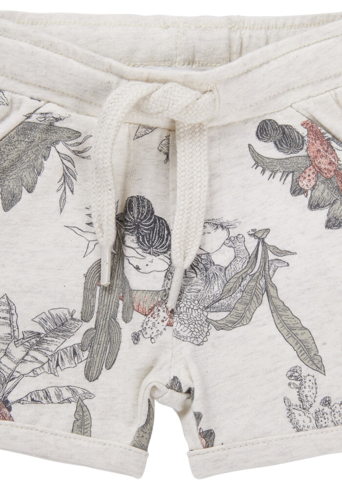 Noppies Boys Short Moville all over print RAS1202 Oatmeal