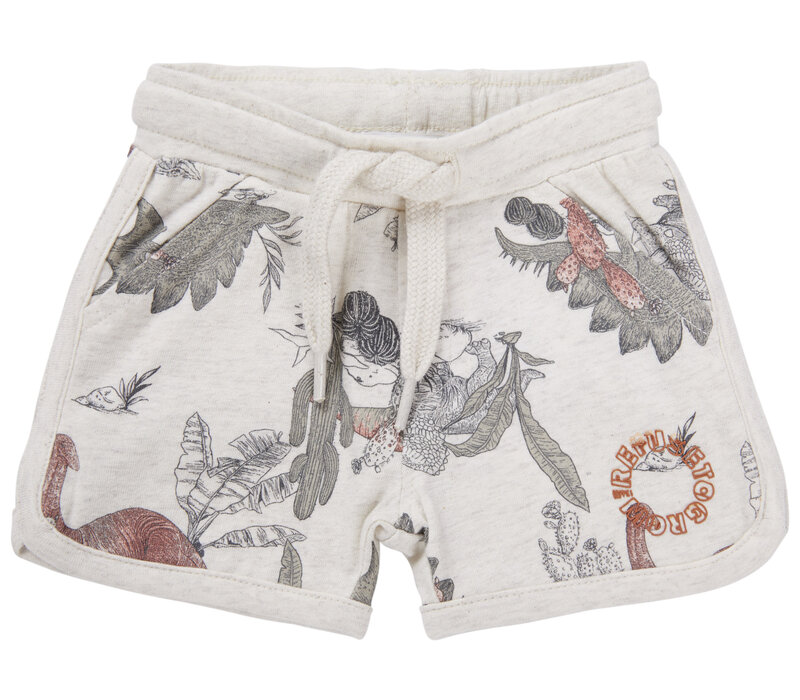 Noppies Boys Short Moville all over print RAS1202 Oatmeal