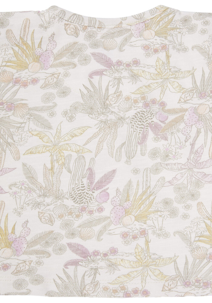 Noppies Girls Tee Nephi short sleeve all over Pristine