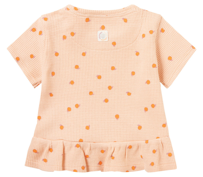 Noppies Girls Tee Nampa short sleeve all over Almost Apricot