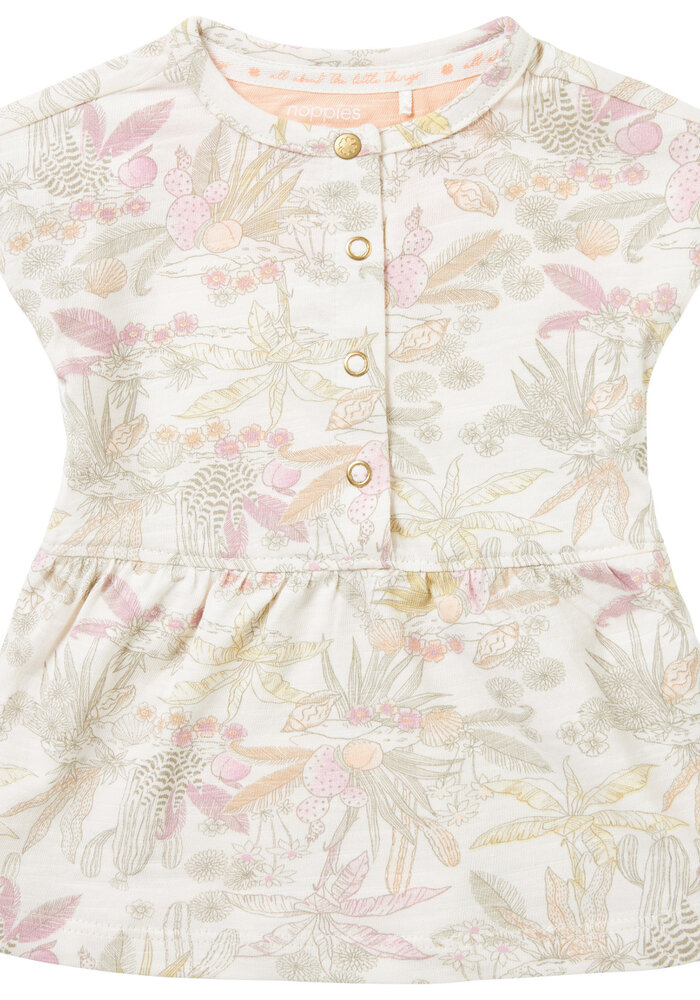 Noppies Girls Dress Nambe short sleeve all over print Pristine