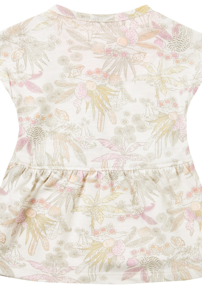 Noppies Girls Dress Nambe short sleeve all over print Pristine