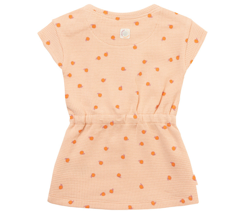 Noppies Girls Dress Nyssa short sleeve all over print Almost Apricot