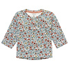 Noppies Girls Tee Newberry long sleeve all over print Blue Surf