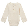 Noppies Noppies Unisex Romper Mission RAS1202 Oatmeal