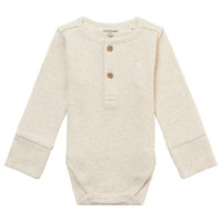 Noppies Unisex Romper Mission RAS1202 Oatmeal