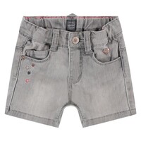 BABYFACE girls jogg denim short light grey denim