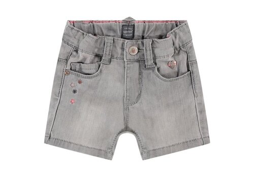 Babyface BABYFACE girls jogg denim short light grey denim