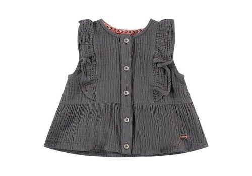 Babyface BABYFACE girls blouse short sleeve GREY