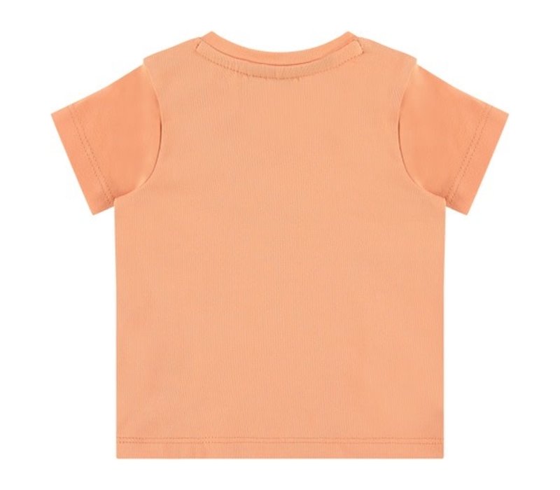 BABYFACE baby boys t-shirt short sleeve neon orange