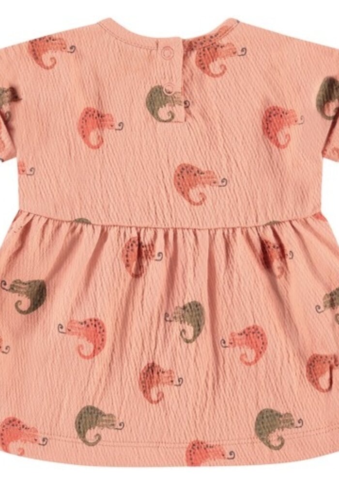 BABYFACE baby girls t-shirt short sleeve SALMON