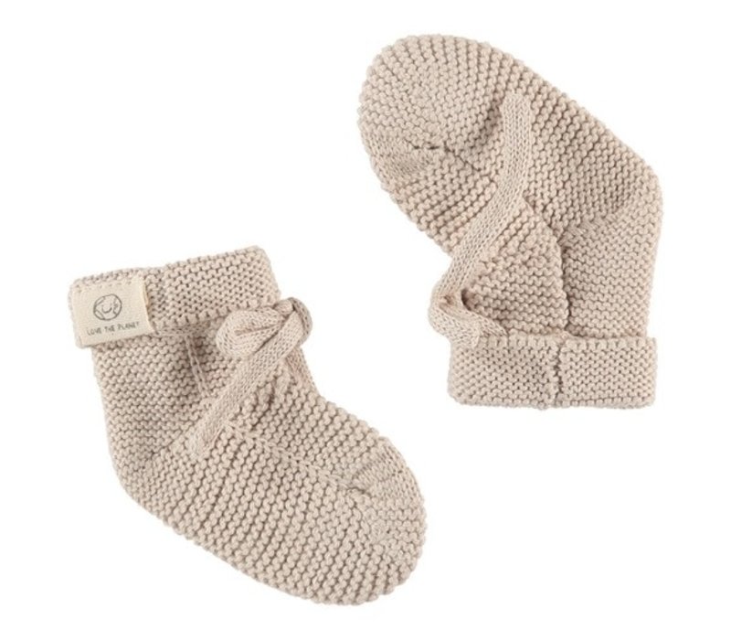 BABYFACE baby slippers sand