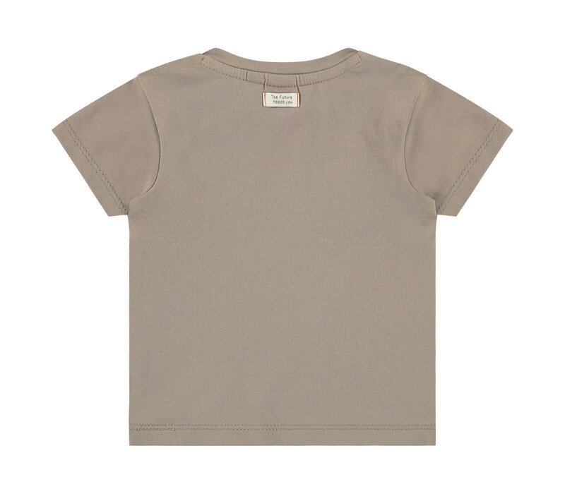 BABYFACE baby boys t-shirt short sleeve taupe