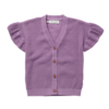 Sproet & Sprout Sproet & Sprout Girls knitted cardigan lilac breeze Lilac breeze