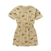 Sproet & Sprout Sproet & Sprout Tshirt dress shades print  Almond