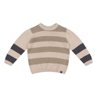 Daily Seven Chunky Knitted Sweater Striped Kit
