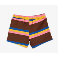 Mini Rodini Stripe sweatshorts Brown