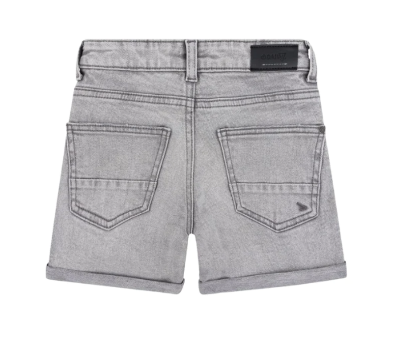 Daily Seven Davy Denim Short Light Grey Denim