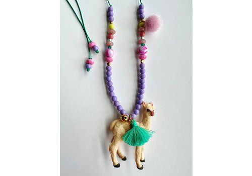 ByMelo ByMelo Dierenketting Ann alpaca