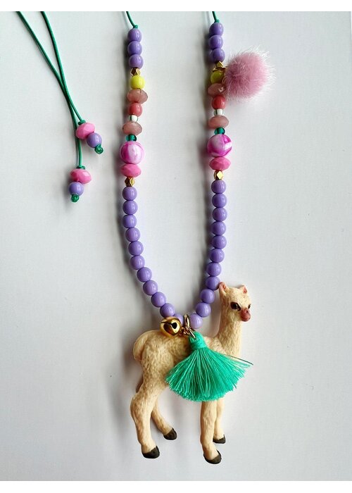 ByMelo ByMelo Dierenketting Ann alpaca