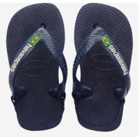 Havaianas BABY BRASIL LOGO II NAVY BLUE/CITRUS YELLOW