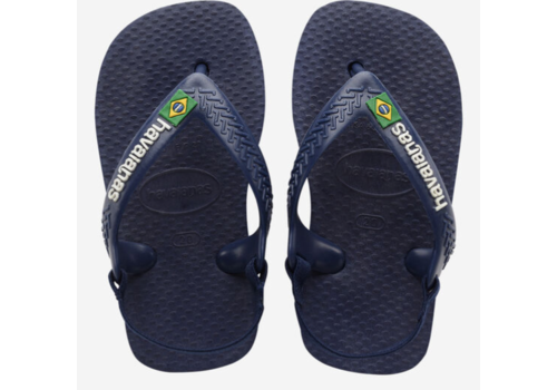 Havaianas Havaianas BABY BRASIL LOGO II NAVY BLUE/CITRUS YELLOW