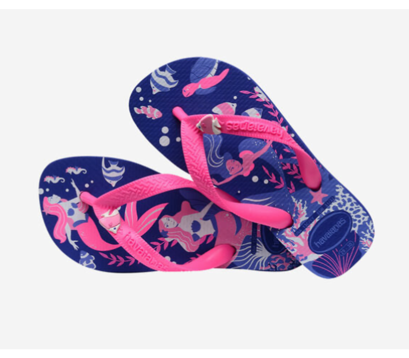 Implicaties Pech Permanent Havaianas KIDS FANTASY MARINE BLUE - Mini Boss